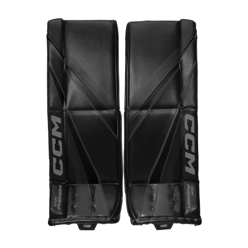 CCM Goalie Leg Pads PHENOM Jr Black