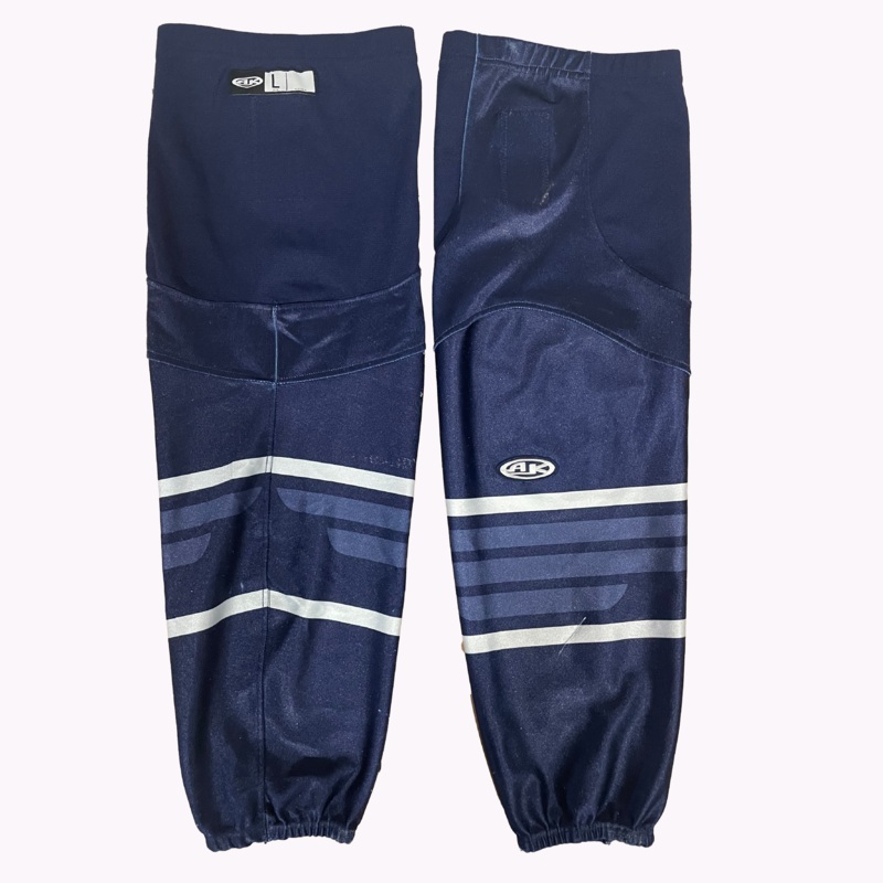 ECHL – Used AK Hockey Socks (Navy/White)