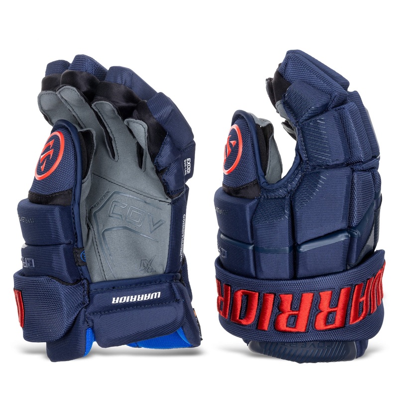 Warrior QR6 Pro Stock Senior Hockey Glove – New York Rangers Stadium