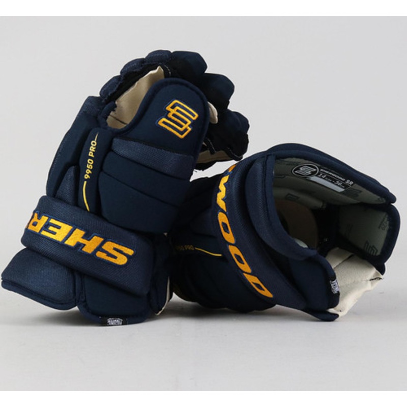 15 Sherwood 9950 Pro Gloves – Team Stock St. Louis Blues