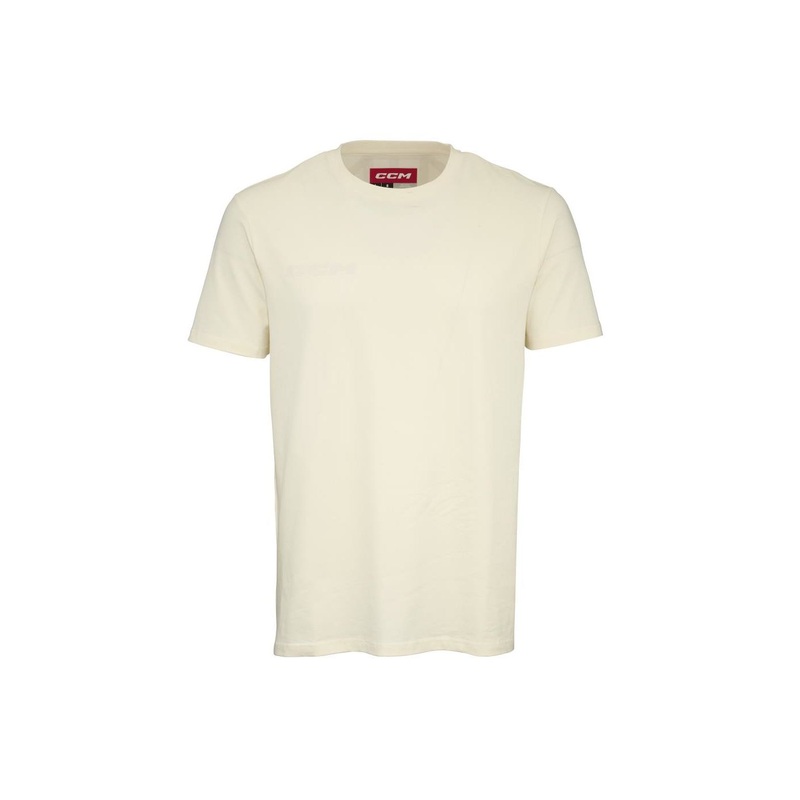 CCM T-shirt Core Jr UNBLEACHED