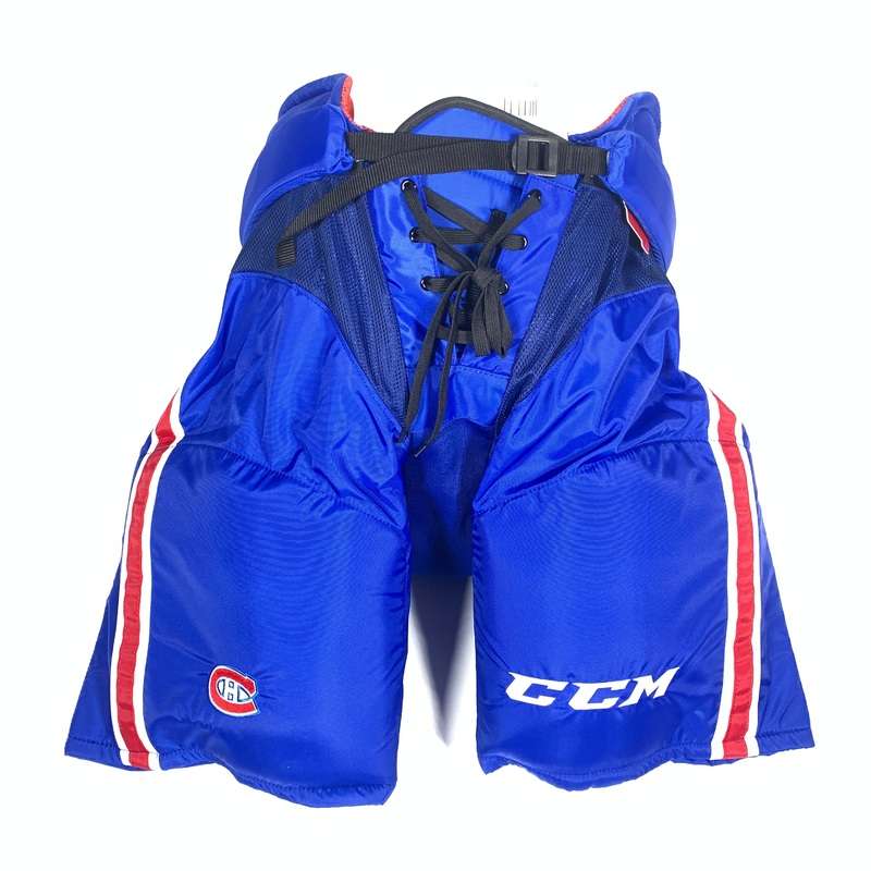 CCM HPUCLX – NHL Pro Stock Hockey Pants – Montreal Canadiens – (Blue/Red/White)