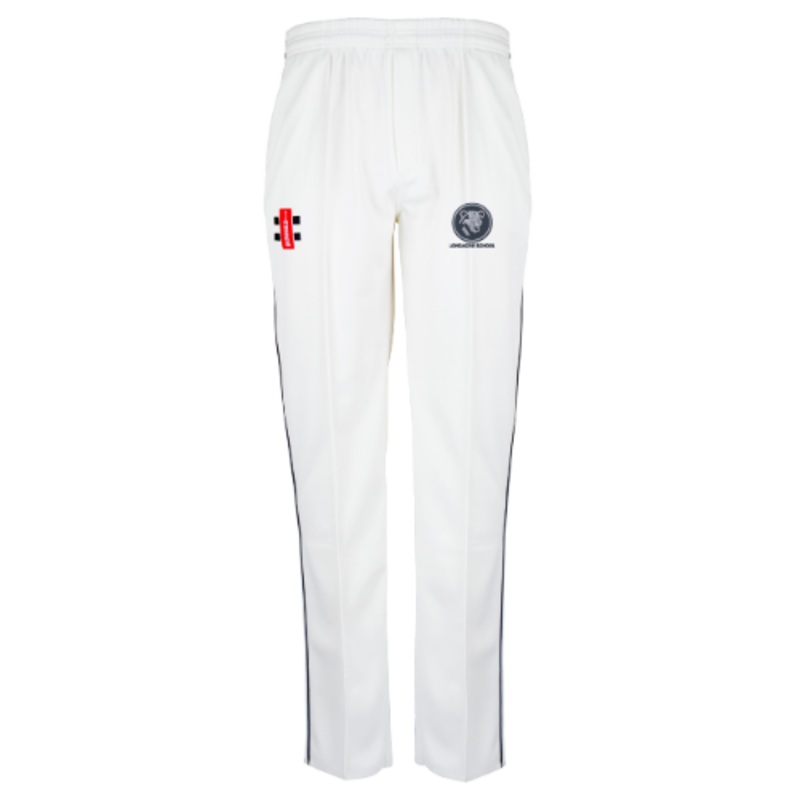 Longacre School Child’s Ivory / Navy Cricket Trousers