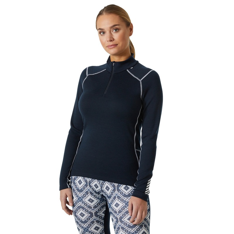 Helly Hansen LIFA Merino Midweight Half-Zip Base Layer – Women