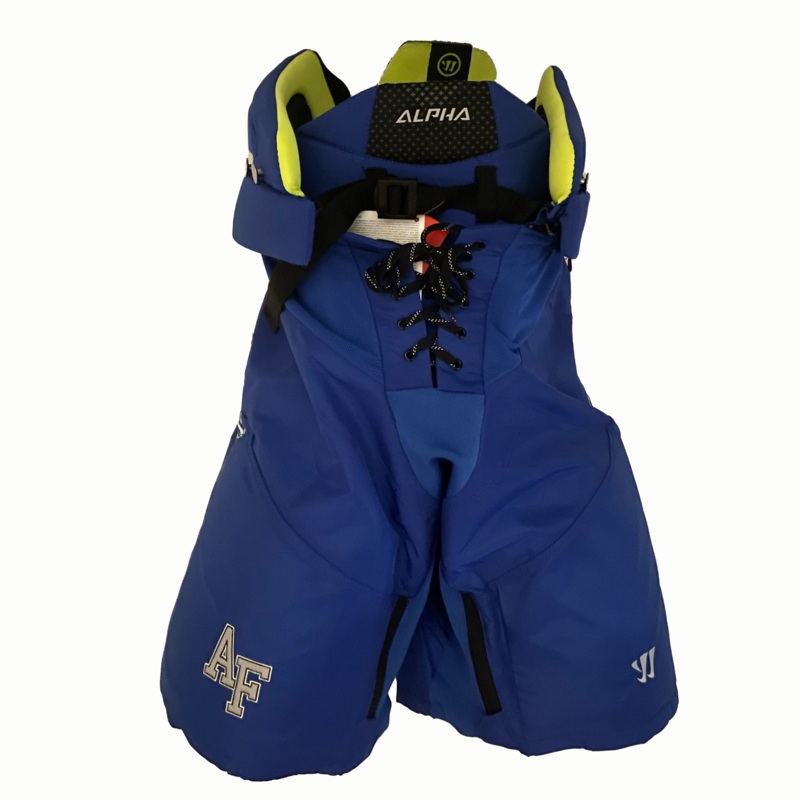 Warrior Alpha Pro – Pro Stock Hockey Pants (Blue)