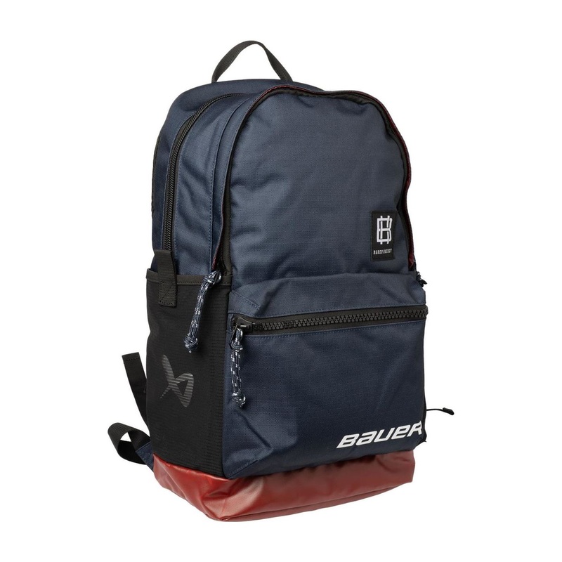Bauer Backpack Varsity Navy/Red