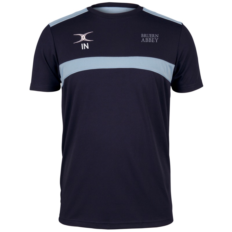 Bruern Abbey School Adult’s Dark Navy / Sky Photon Mens Tee