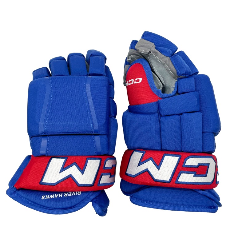 CCM HG97PP – NCAA Pro Stock Glove (Royal Blue/Red)