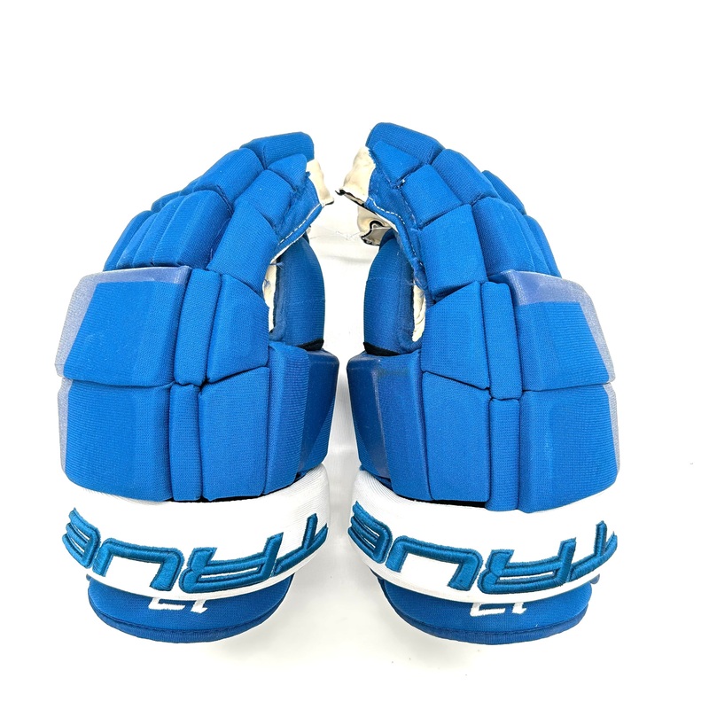 True A6.0  – Used NHL Pro Stock Glove – Colorado Avalanche (Blue)