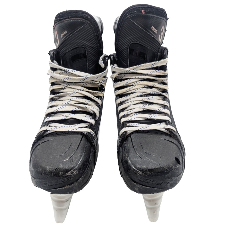 Bauer Vapor Hyperlite 2 – Used NCAA Pro Stock Hockey Skates – Size 9.5D