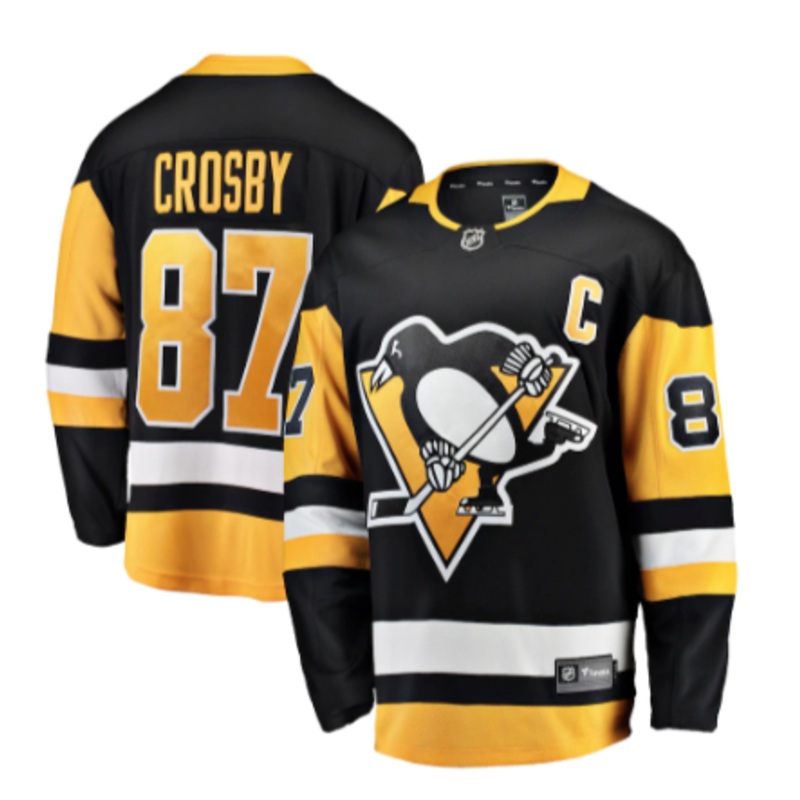 Sidney Crosby Pittsburgh Penguins Home Breakaway Jersey