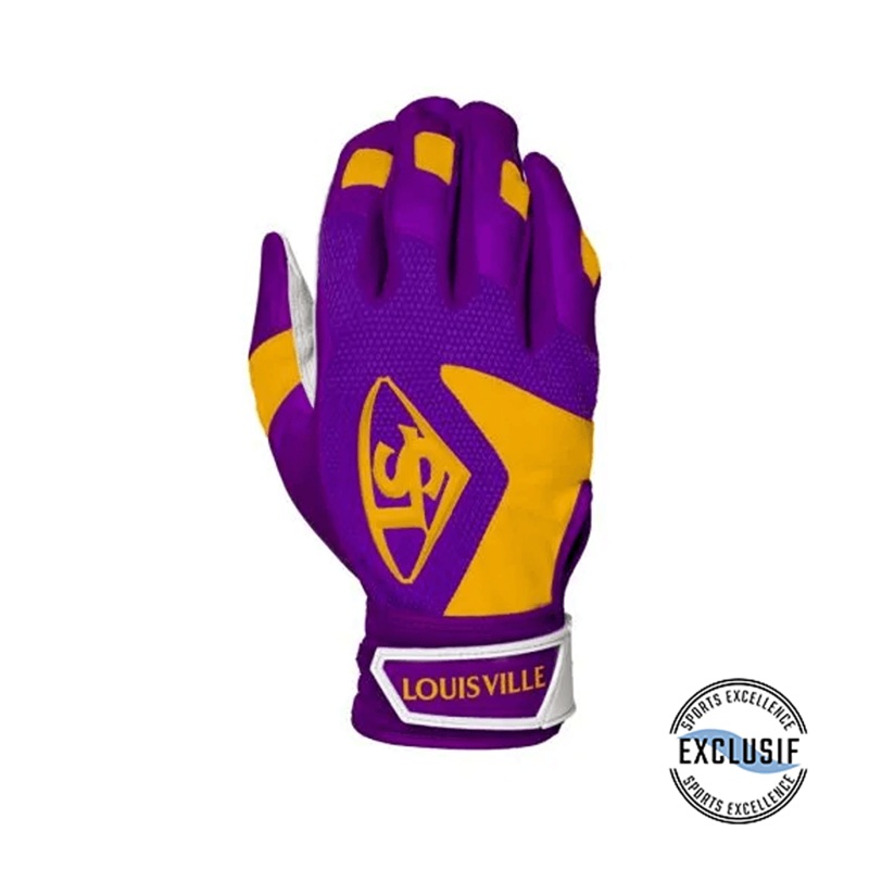 Solo Slugger Batting Glove|S|M|L|XL|2XL|Scarlett|Purple|Royal|Black