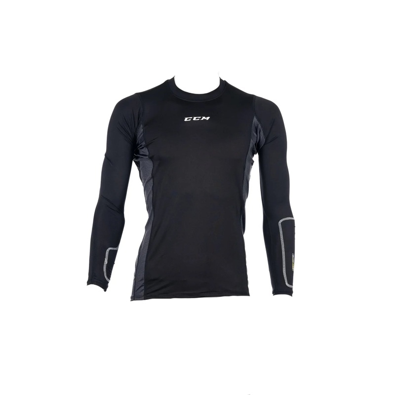 CCM Mens Cut Protective Top|XXL|Black