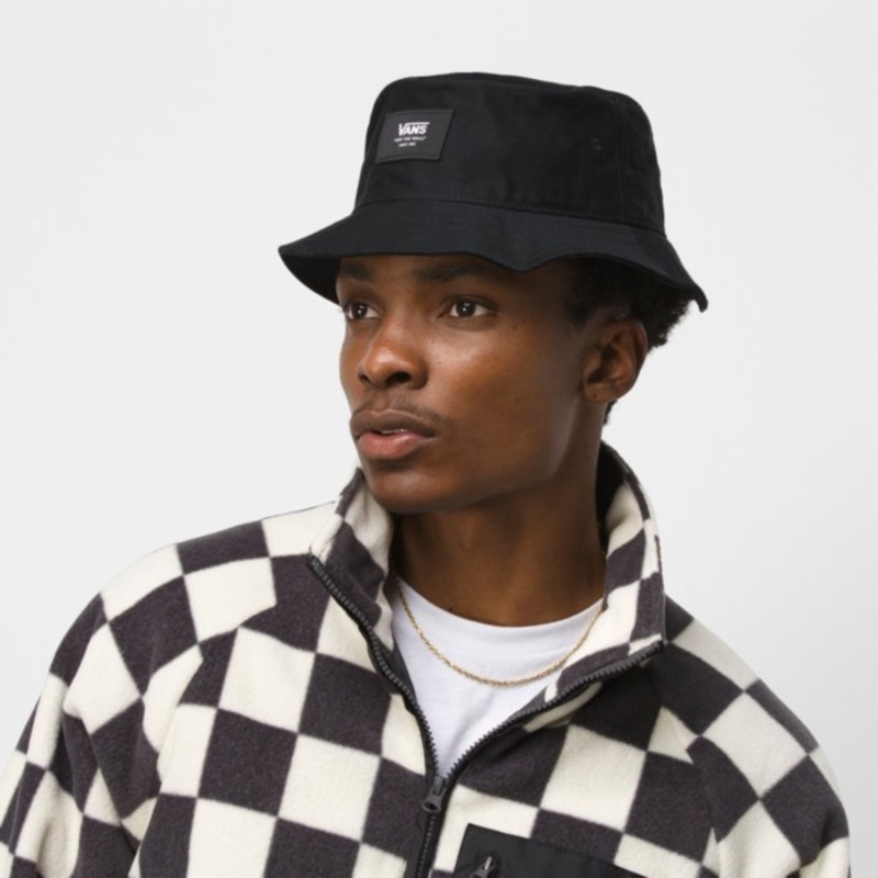 Patch Bucket Hat|BLACK|L/XL