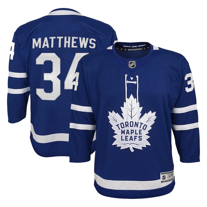 Outer Stuff Premier Toddler Home Jersey – Toronto Maple Leafs Auston Mathews