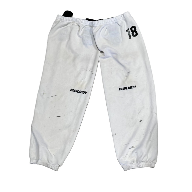 Used – Bauer Hockey Sock (White)