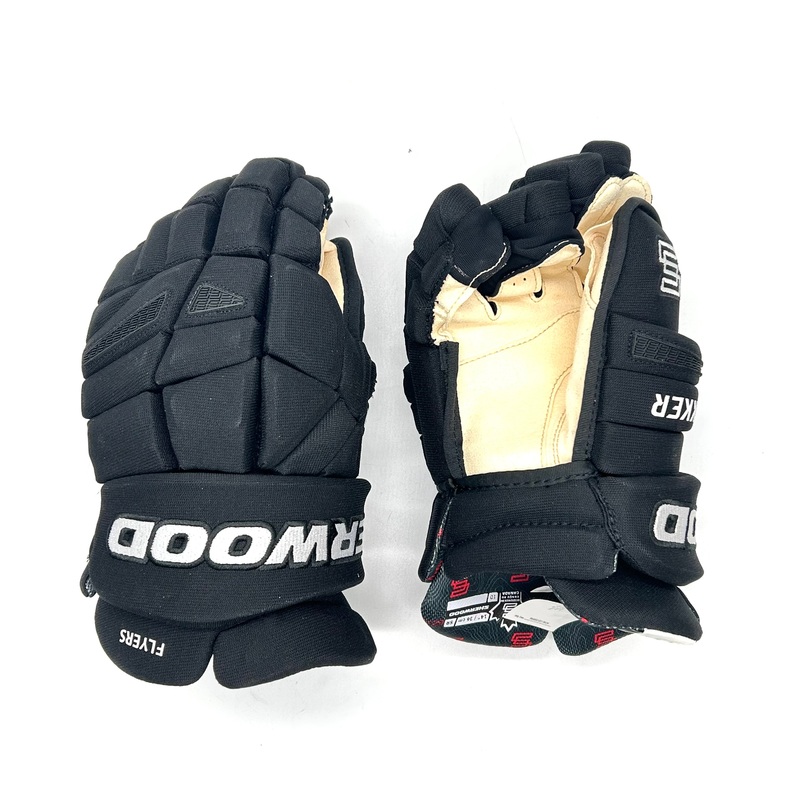 Sherwood Rekker Legend Pro – NHL Pro Stock Glove – Pro Palm – Philadelphia Flyers (Black/White)