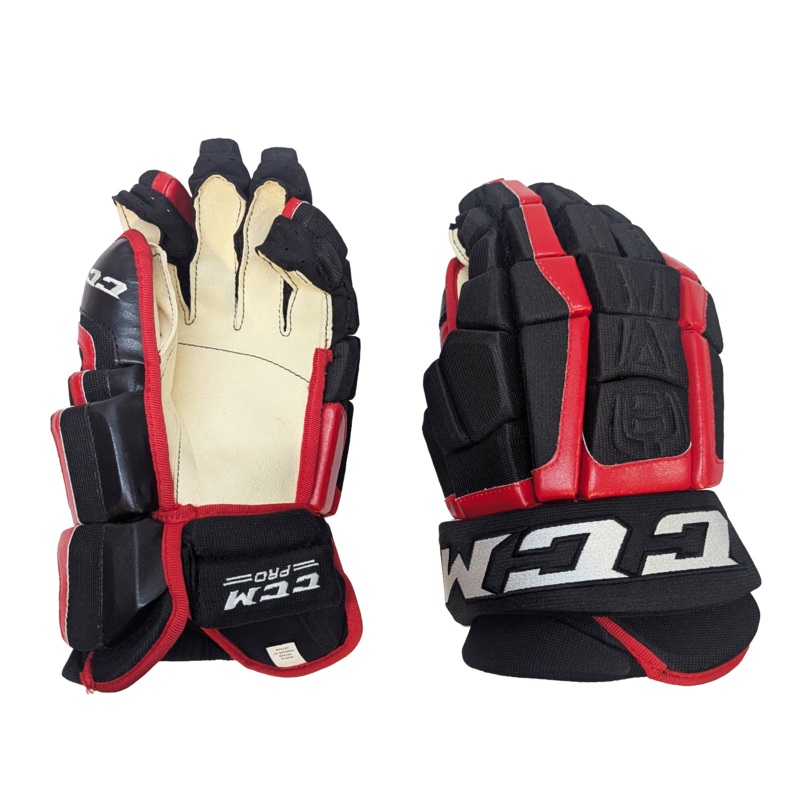 CCM HGCL – NHL Pro Stock Glove – Chicago Blackhawks (Black/Red)