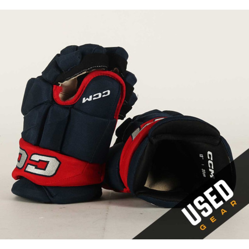 13 CCM HGJSPP Gloves – Team Stock Columbus Blue Jackets #5