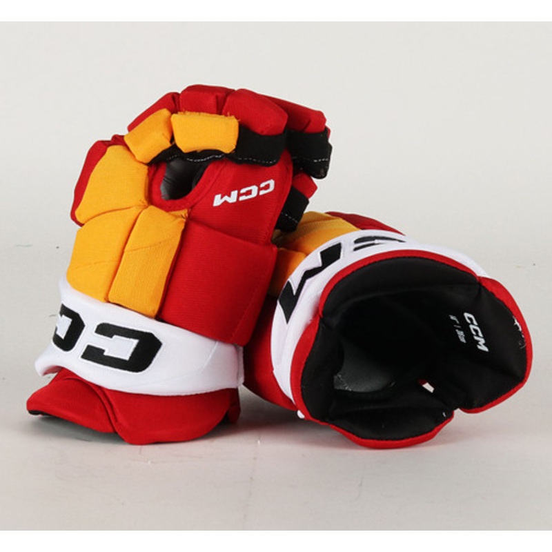 14 CCM HGPJSPP Gloves – Kevin Rooney Calgary Flames #3