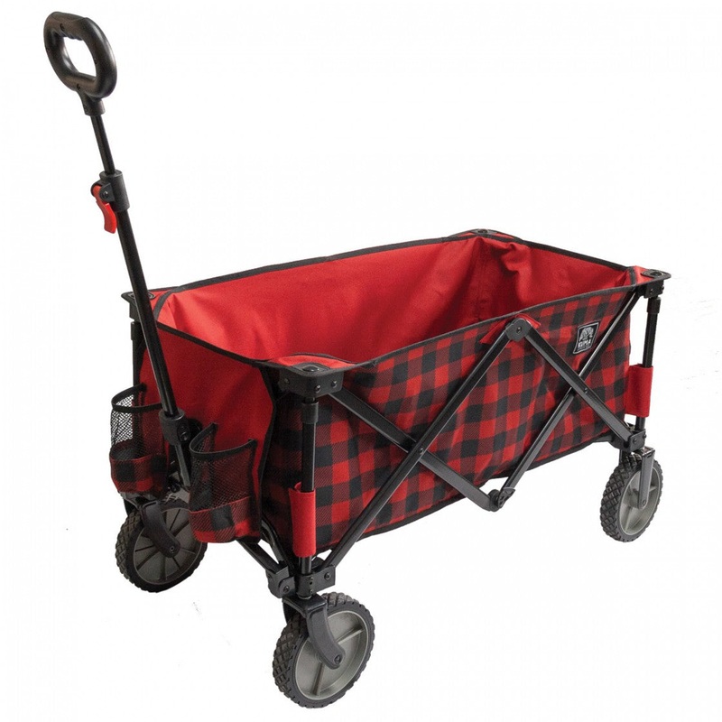 Bear Buggy Cart|RED PLAID|OS
