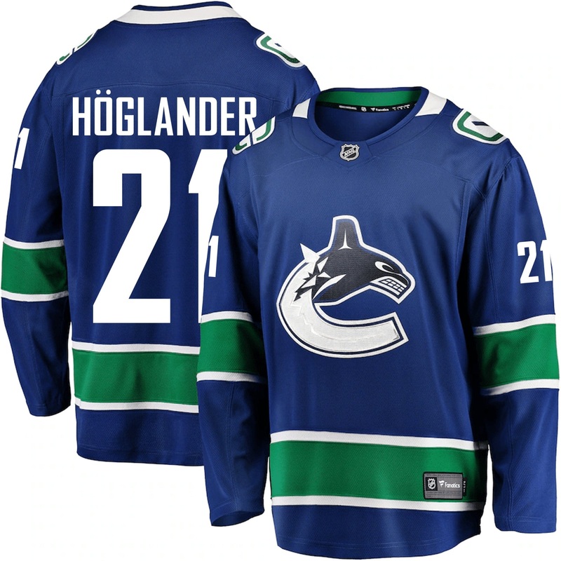 Fanatics Breakaway Senior Home Jersey – Vancouver Canucks Nils Hglander