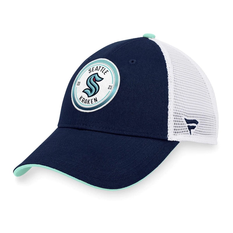 Seattle Kraken Fanatics Iconic Gradient Structured Trucker Hat
