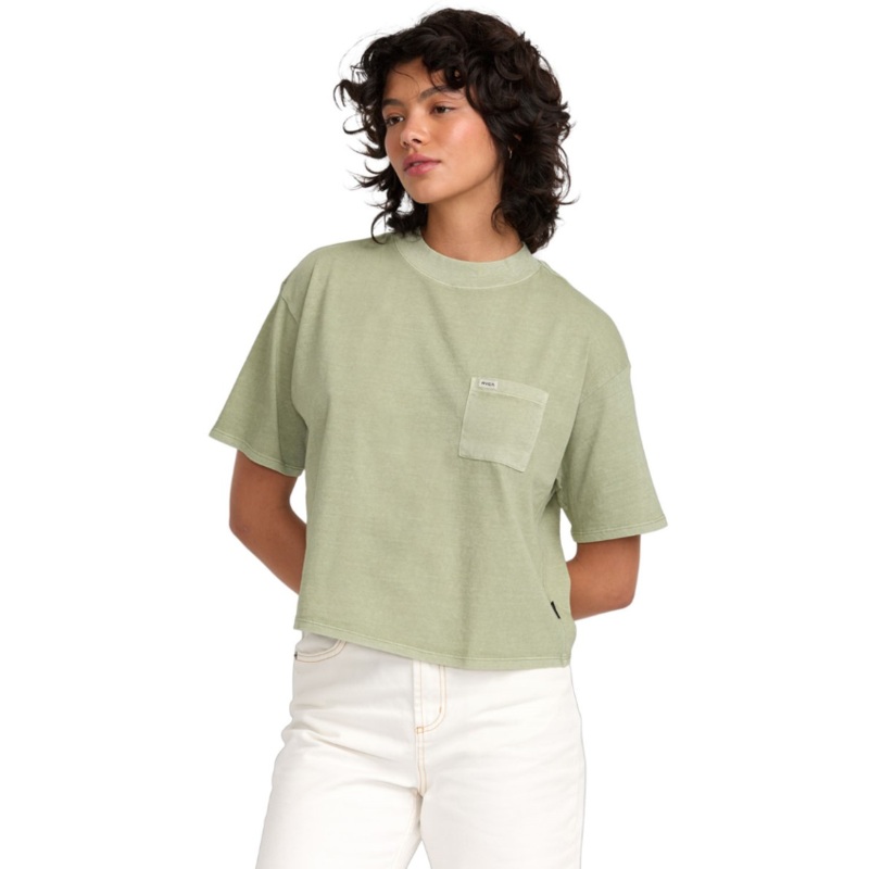 RVCA Women’s Kinney Pocket T-Shirt