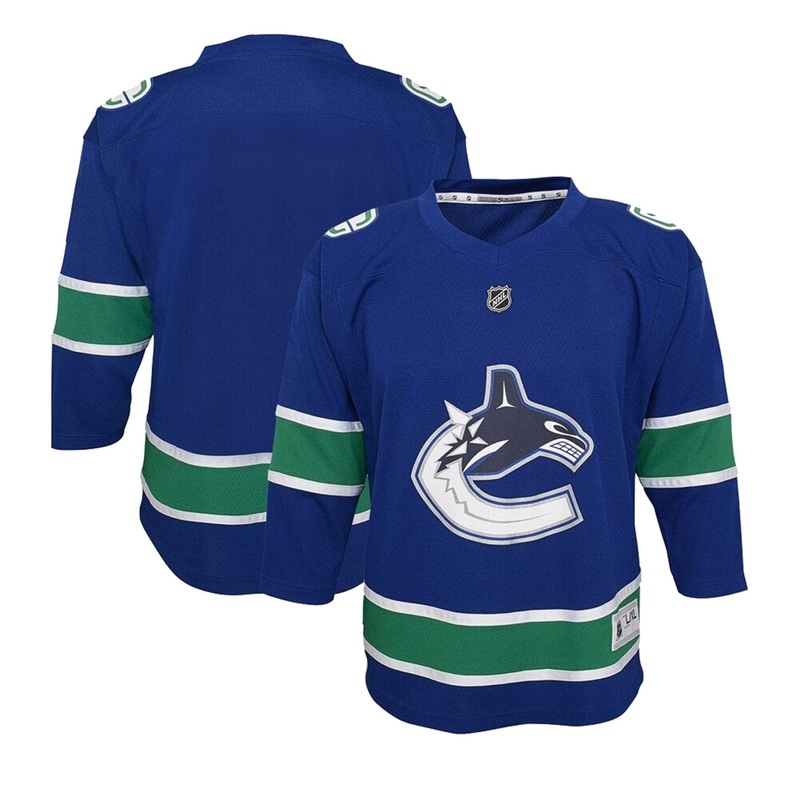 Vancouver Canucks Home Outer Stuff Premier Junior Jersey