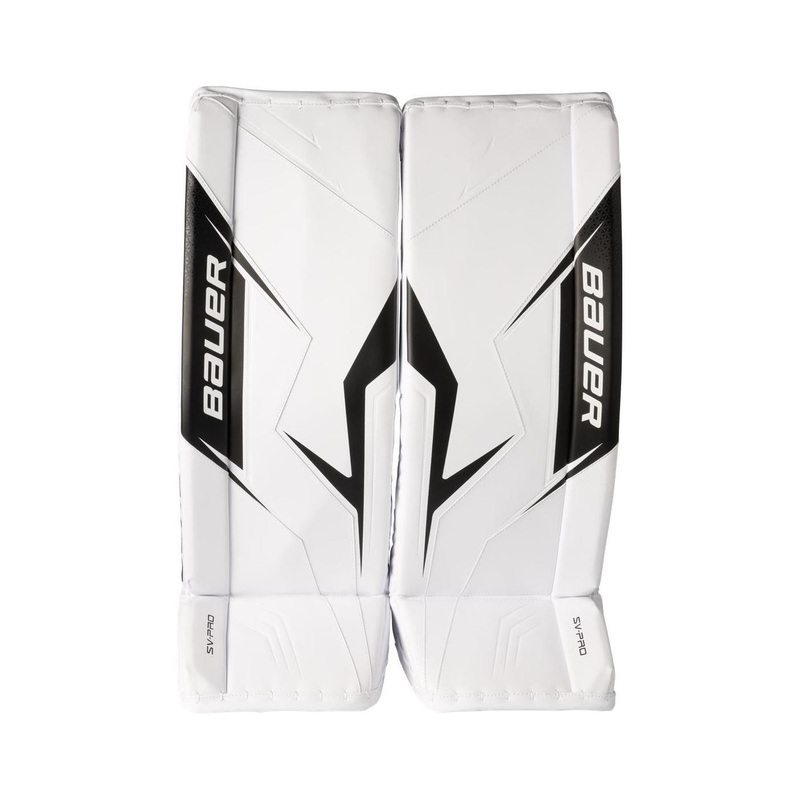 Bauer Goalie Leg Pads SV-Pro Sr White/Black