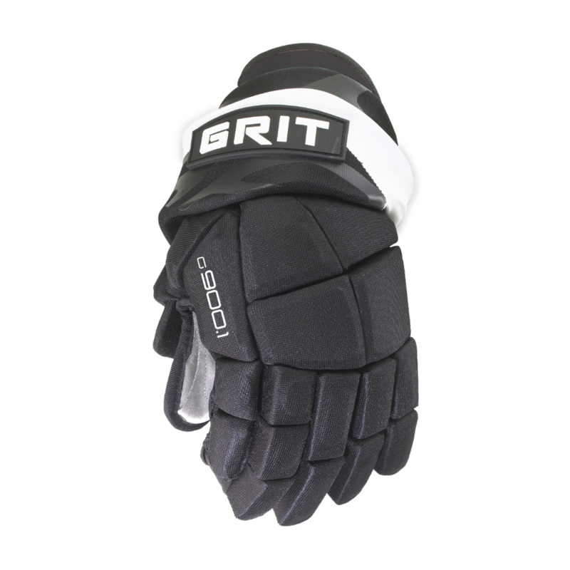 Grit Python G900.1 – Senior Hockey Glove (Black/White)