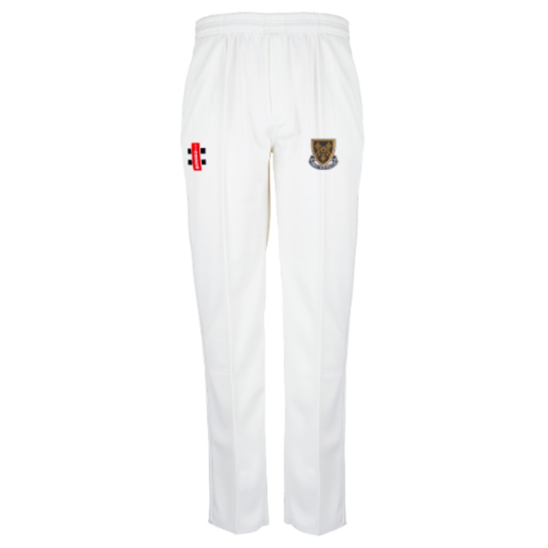 Stockport Grammar Cricket White Trousers (Senior Sizes)