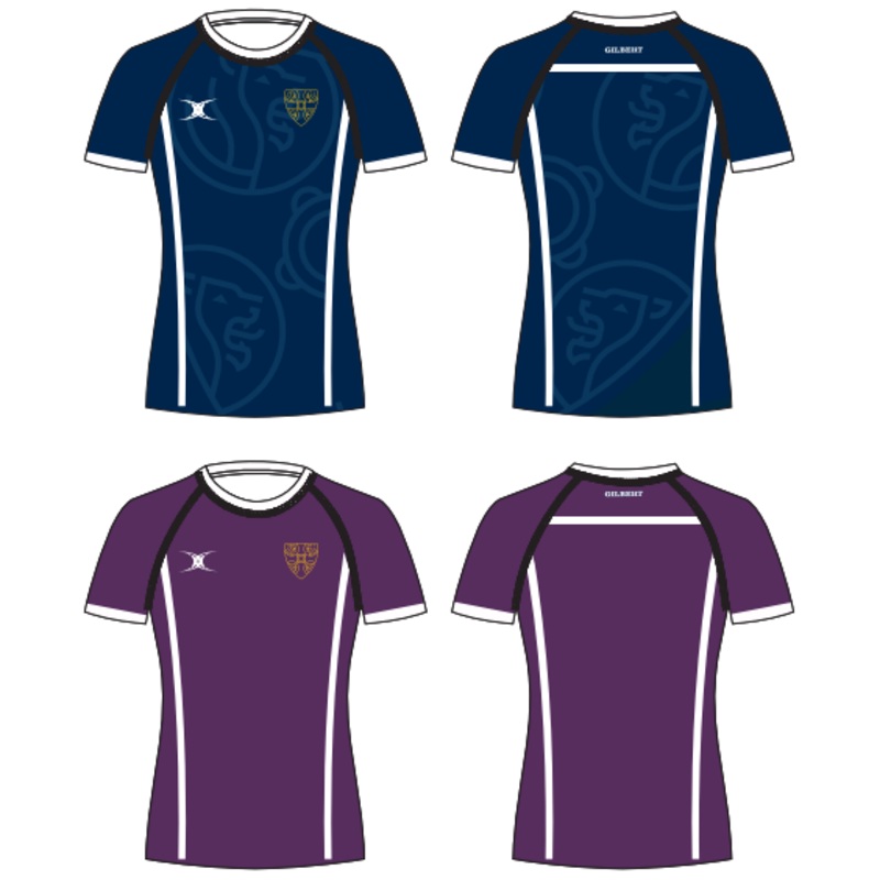 Durham Cathedral Schools Foundation Womens Navy / Navy Reversible Training Tee – Chorister