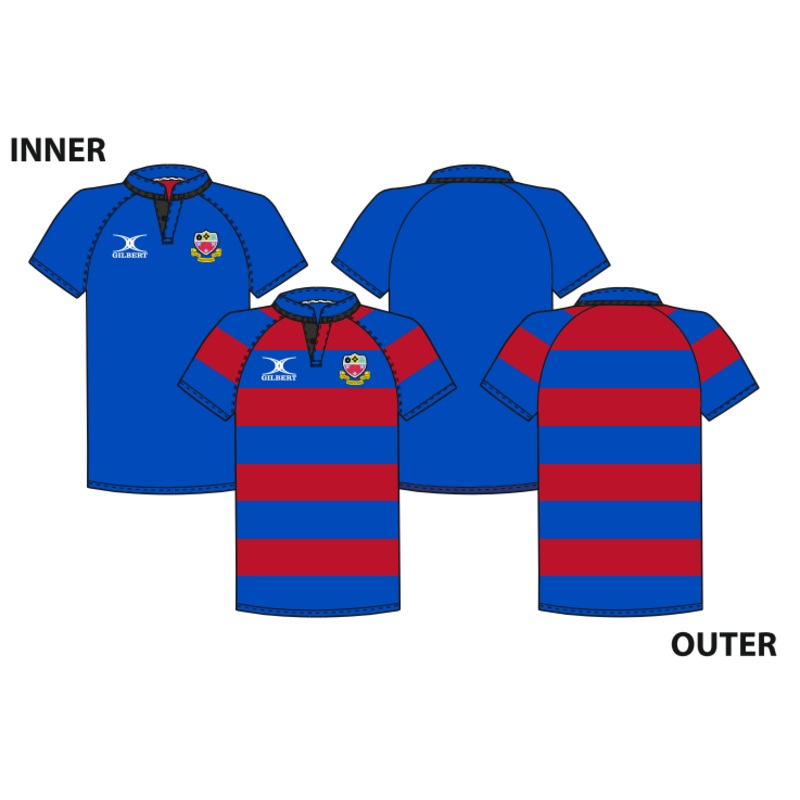 St Ambrose College Senior’s Blue Standard Reversible S/S Shirt