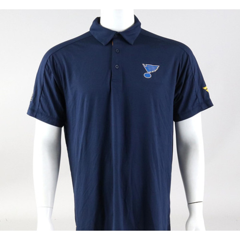 St. Louis Blues Large Authentic Pro Short Sleeve Polo Shirt #3