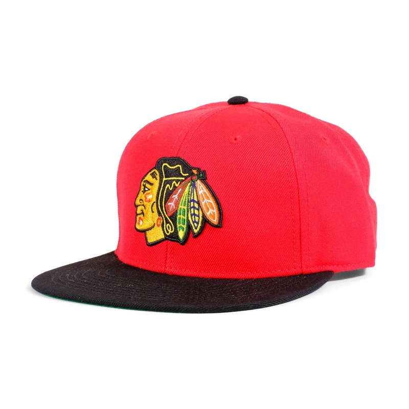 Chicago Blackhawks – American Needle NHL Vintage Wool Replica Two Tone Snapback Hat