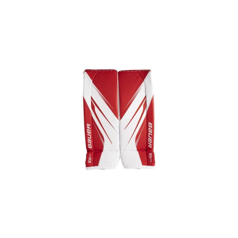 Bauer Goalie Leg Pads X5 Pro Sr White/Red