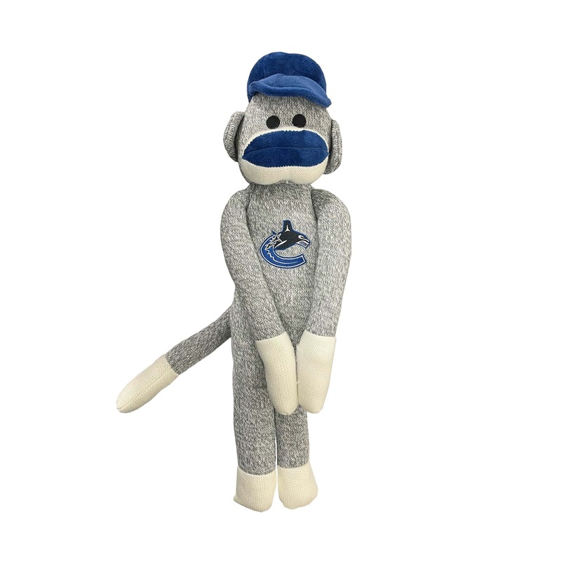 Forever Collectibles NHL Sock Monkey – Vancouver Canucks