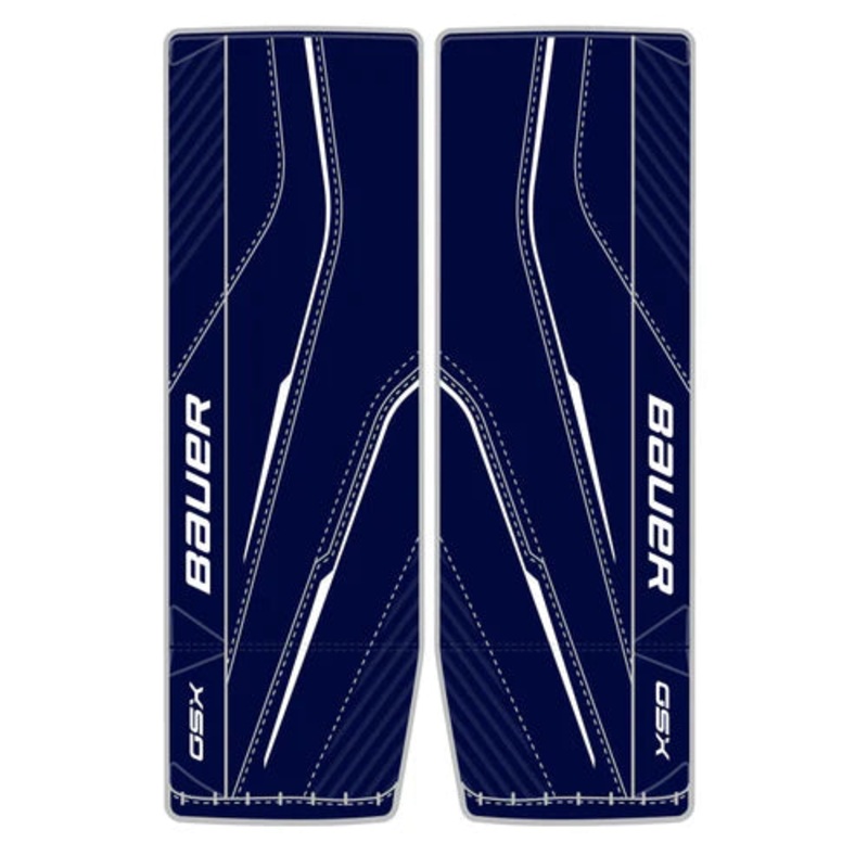 Junior GSX Goalie Pads – 2024|NAVY|S|M|L