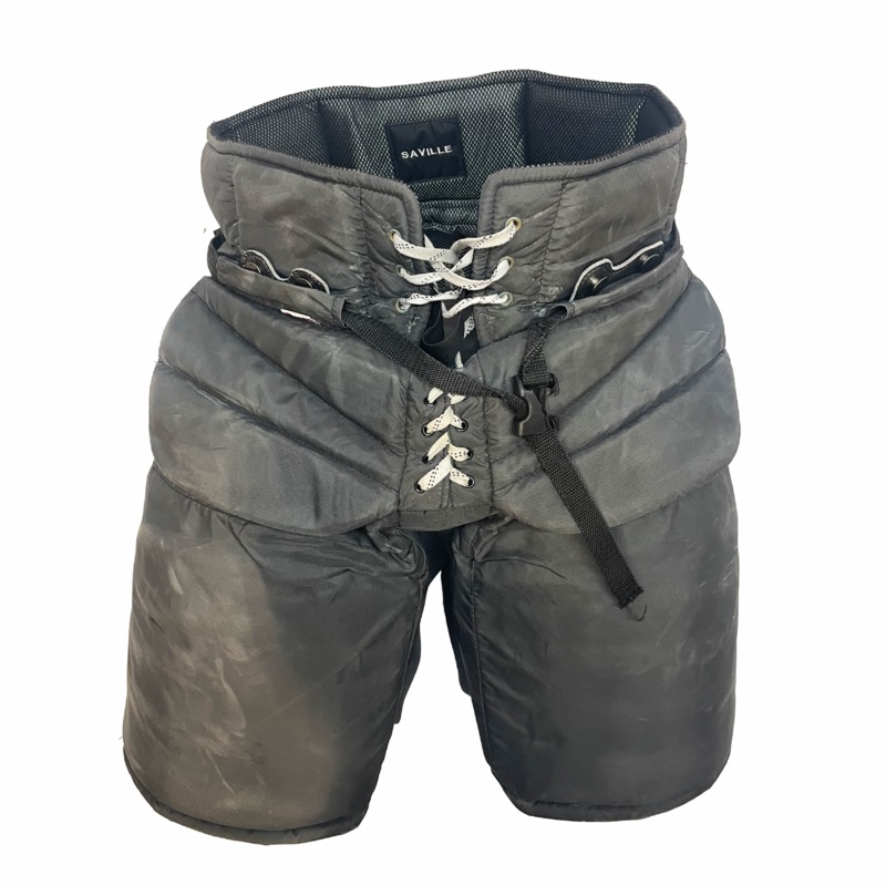 Vaughn Pro Custom – Used NHL Pro Stock Goalie Pants – Vegas Golden Knights (Grey)