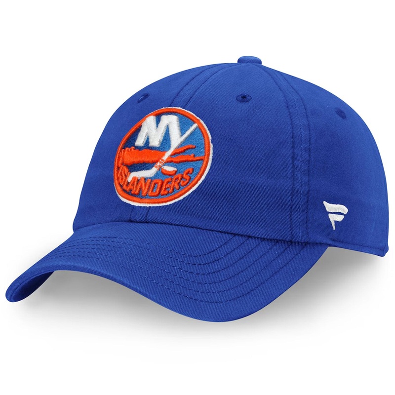 Fanatics Core Unstructured Primary Logo Adjustable Hat – New York Islanders