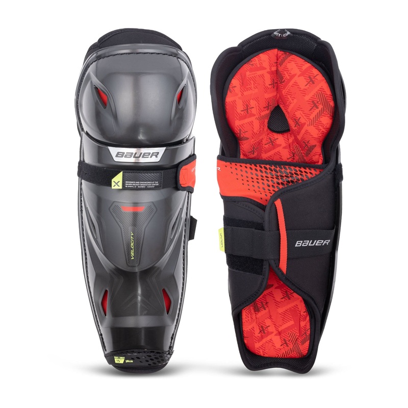 Bauer Vapor Velocity Intermediate Hockey Shin Guards – (2022)