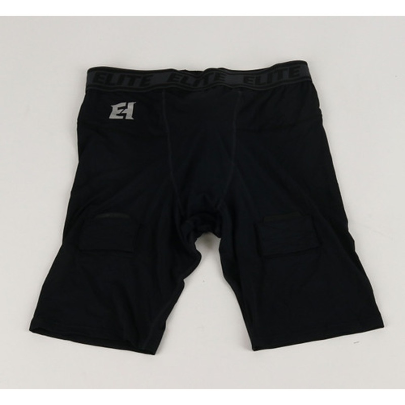 X-Large Elite Hockey Compression Short with Cup