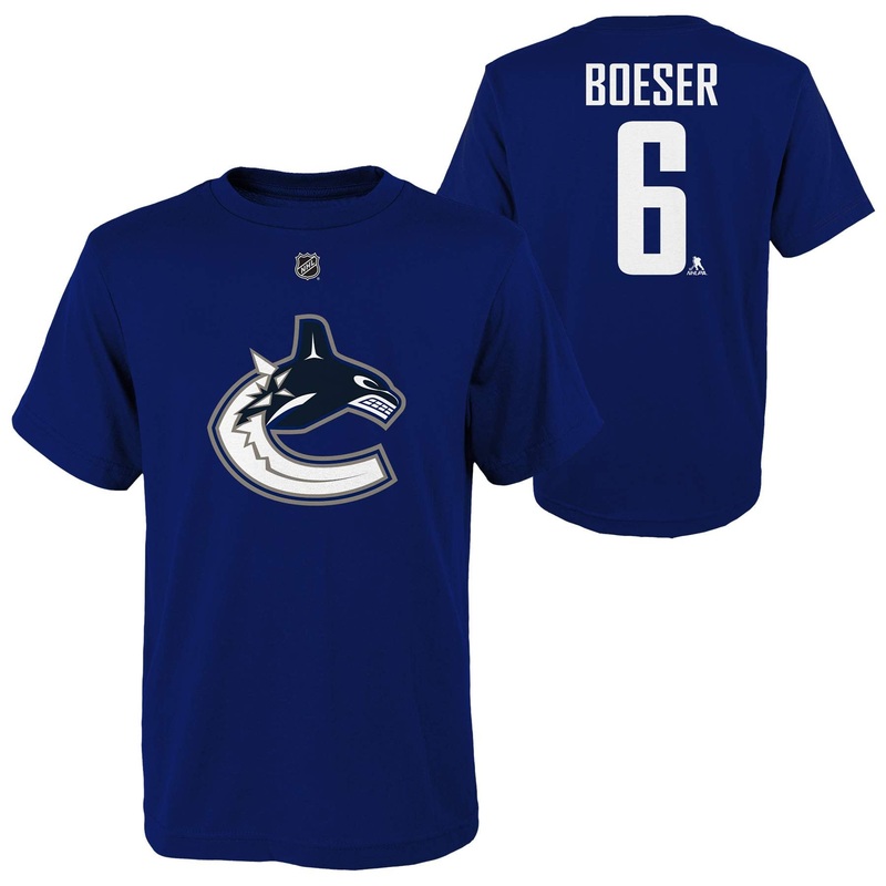 Youth Name and Number Tee Boeser