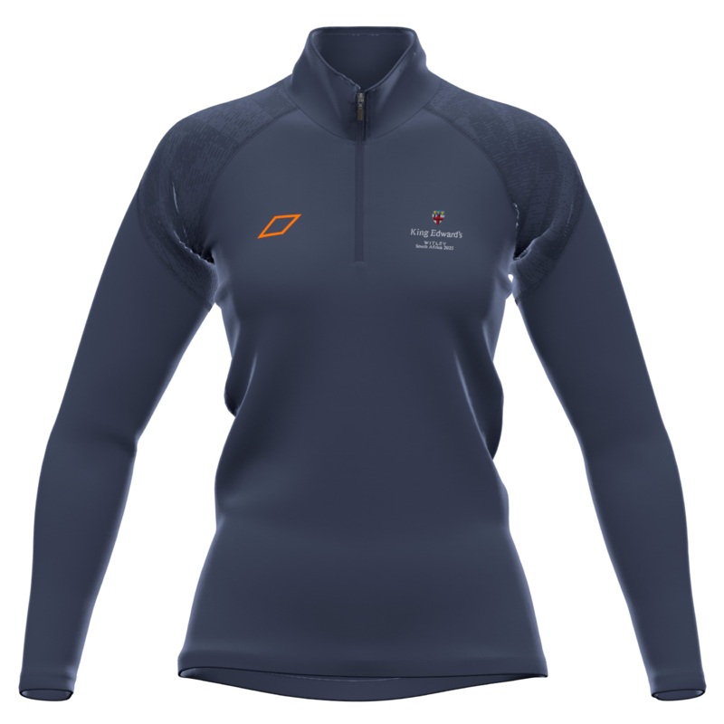 King Edward’s Witley Women’s Dark Navy GTS 1/4 Zip Fleece