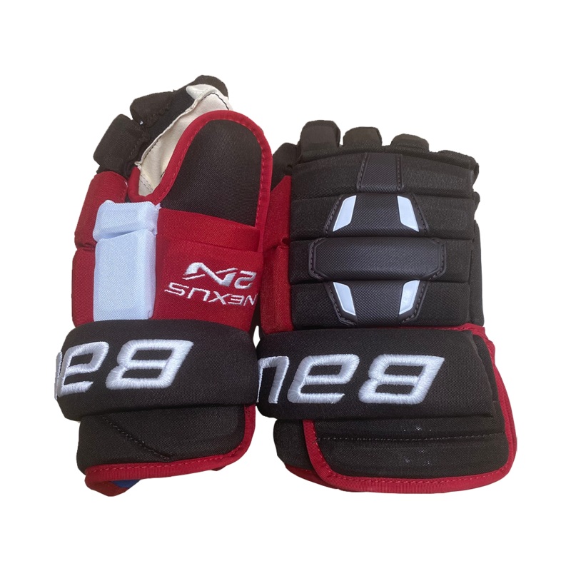 Bauer Nexus 2N – Pro Stock Glove – NCAA (Brown/Red/White)