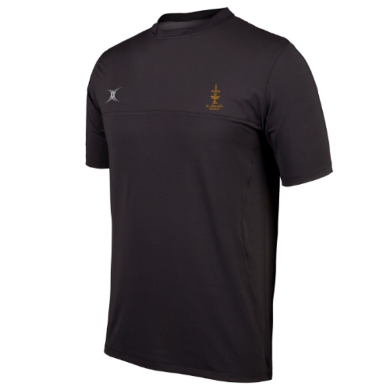 St Edwards School Adult’s Black Pro Tee