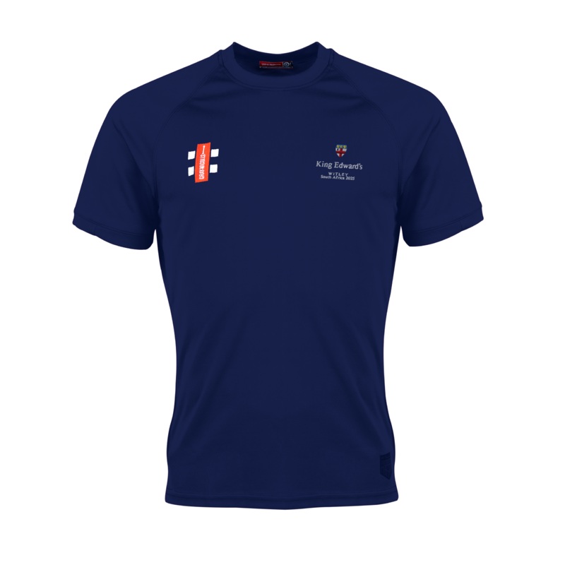 King Edward’s Witley Senior’s Navy Matrix V2 S/S Tee Shirt