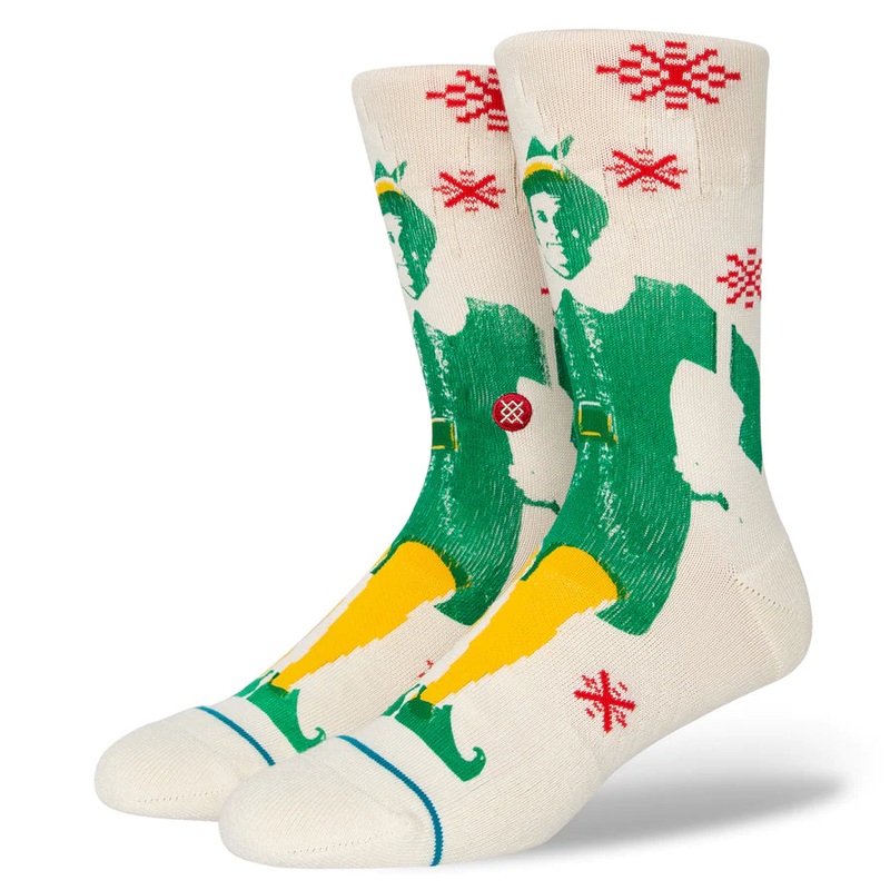Elf X Buddy The Elf Crew Socks