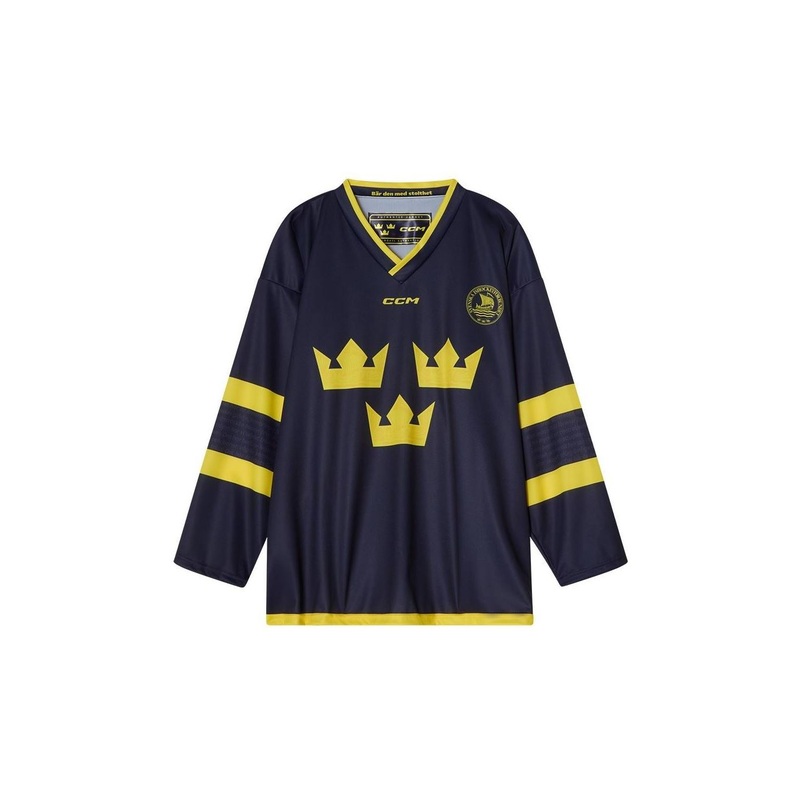 CCM Replica Game Jersey Team Sweden Kids Navy